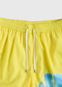 Paul Stuart Fish Print Swim Trunk, thumbnail 2