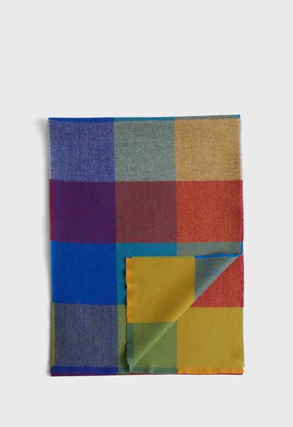 Paul Stuart Buffalo Check Scarf, image 1