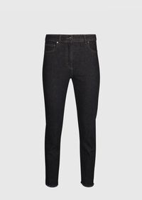 Paul Stuart Dark Wash Jeans with Split Cuff, thumbnail 1