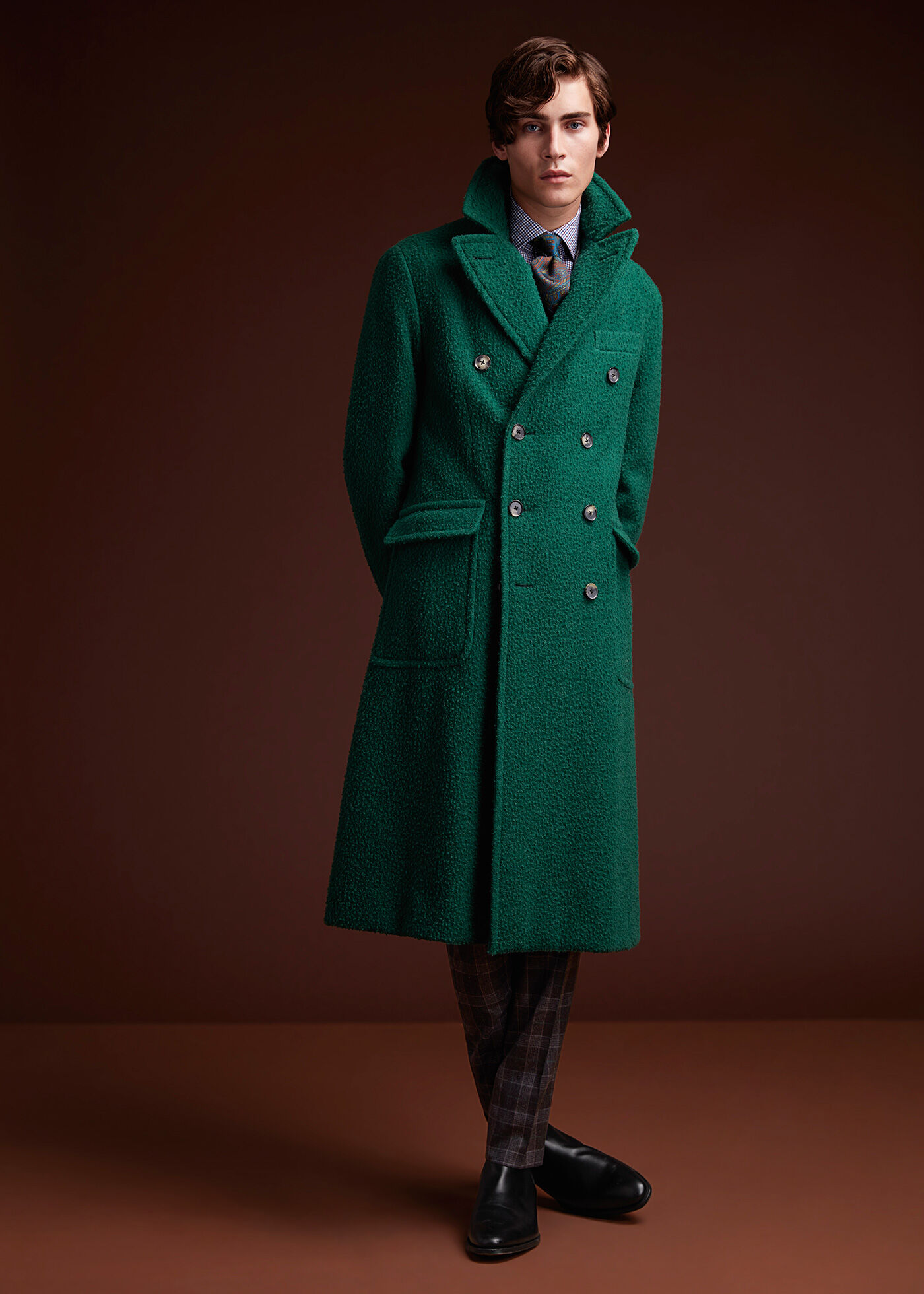 Casentino Wool Overcoat