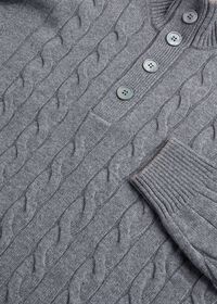 Paul Stuart Mock Neck Cable Sweater, thumbnail 2