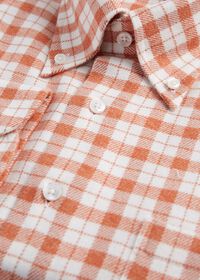 Paul Stuart Plaid Flannel Sport Shirt, thumbnail 2
