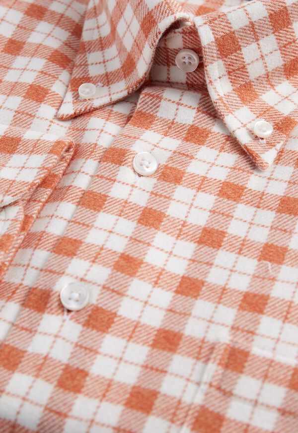 Paul Stuart Plaid Flannel Sport Shirt, image 2