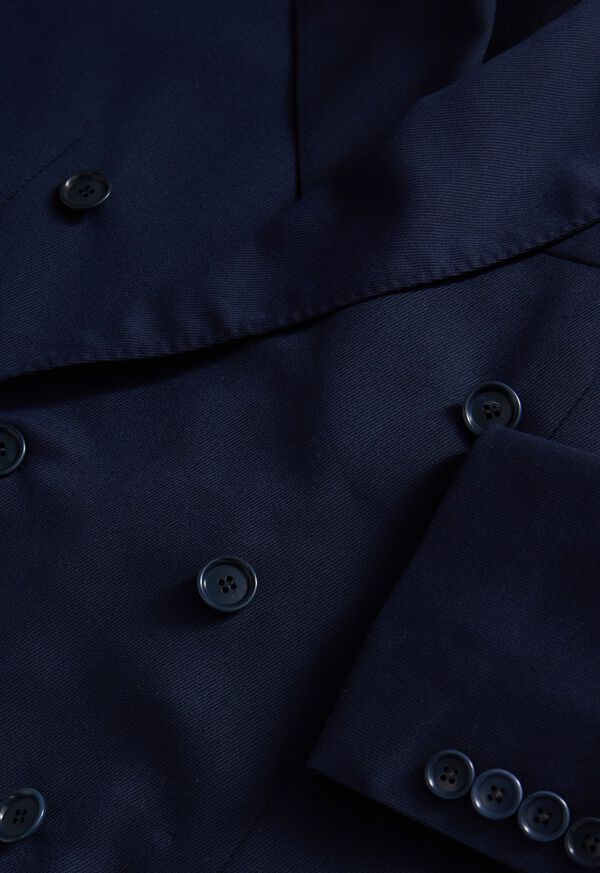 Paul Stuart Wool Twill Double Breasted Suit, image 4
