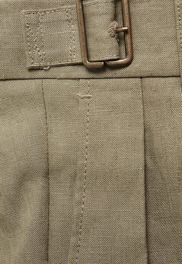 Paul Stuart Solid Linen Gurkha Pant, image 3