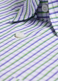 Paul Stuart Cotton Tattersall Sport Shirt, thumbnail 2