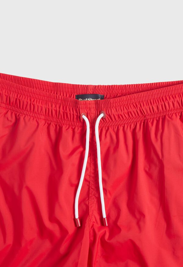 Paul Stuart Nylon Solid Color Swim Trunk, image 2