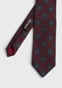 Paul Stuart Printed Wool & Silk Large Medallion, thumbnail 1
