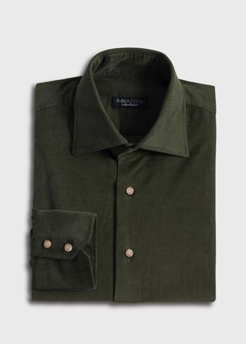 Paul Stuart Fine Wale Corduroy Shirt