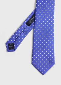 Paul Stuart Printed Silk Dot Tie, thumbnail 1