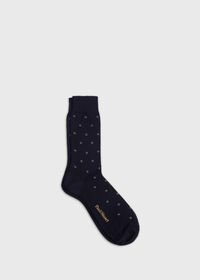 Paul Stuart Cotton Deco Motif Sock, thumbnail 1