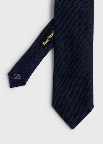 Paul Stuart Solid Silk Garza Tie