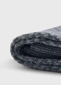 Paul Stuart Mercerized Cotton Parquet Pattern Sock, thumbnail 2