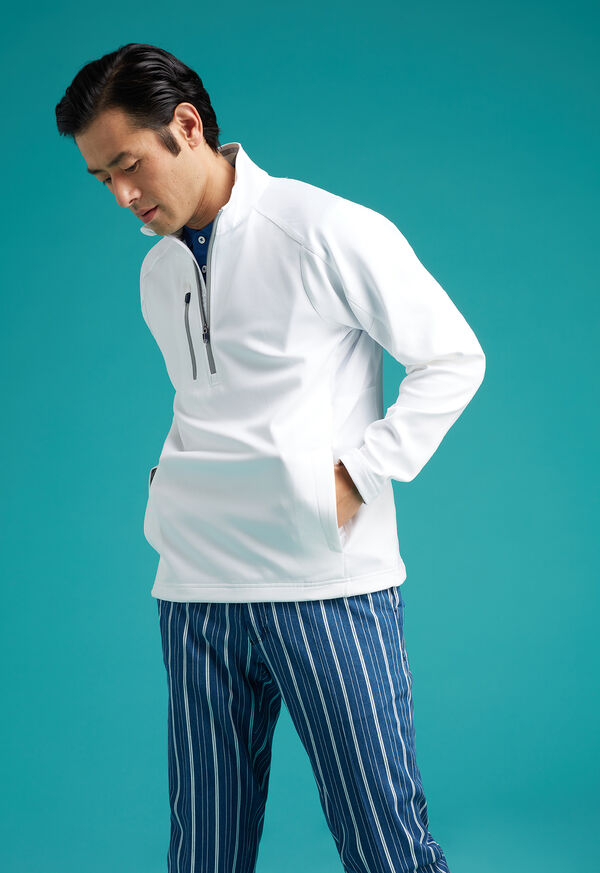 Paul Stuart Jersey Quarter Zip, image 3