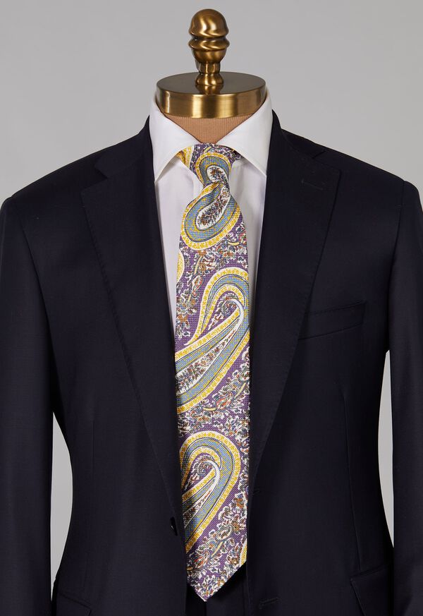 Paul Stuart Allover Summer Paisley Tie, image 2