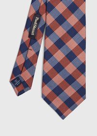 Paul Stuart Oxford Check Silk Tie, thumbnail 1
