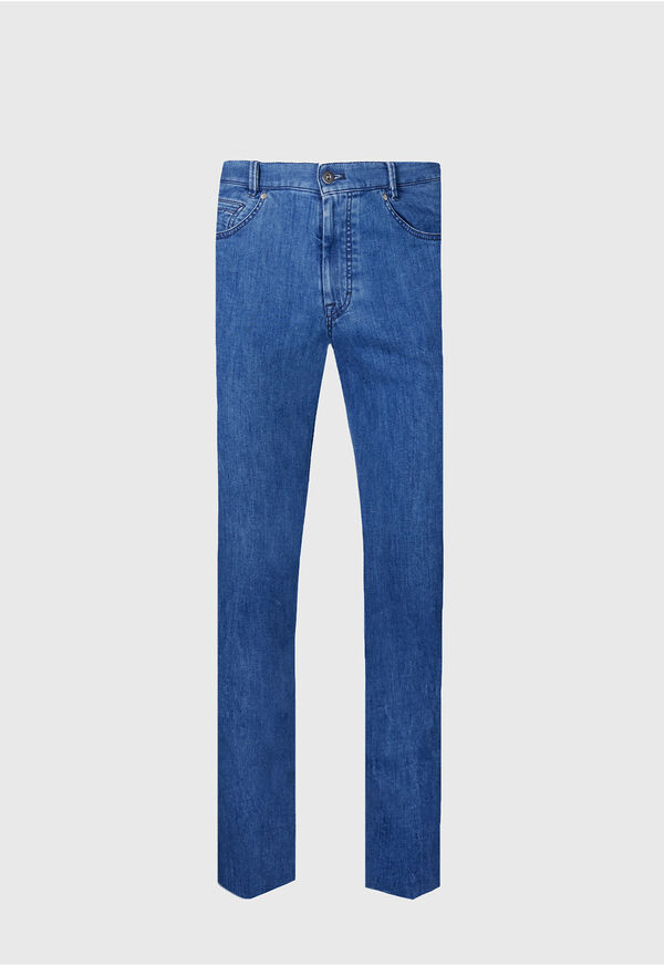 Paul Stuart Medium Wash Jean, image 1