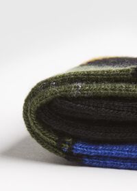 Paul Stuart Wool and Cashmere Blend Argyle Socks, thumbnail 2