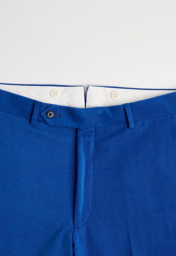 Paul Stuart Blue Horizontal Corduroy Pant, image 3