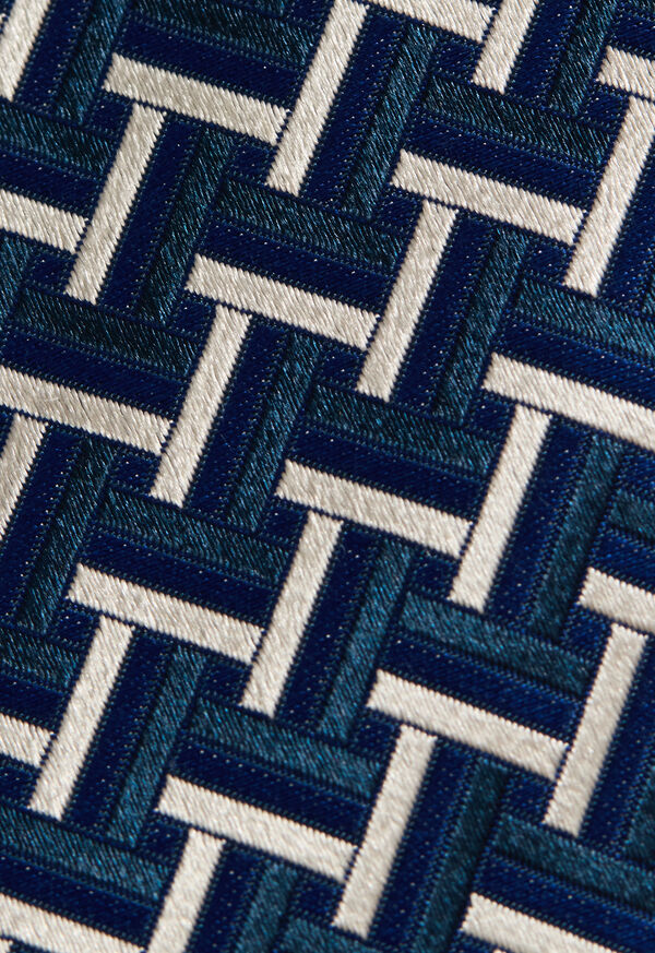 Paul Stuart Woven Silk Basketweave Tie, image 3