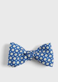 Paul Stuart Printed Silk Floral Bow Tie, thumbnail 1