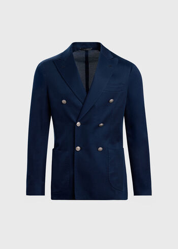 Paul Stuart Double Breasted Navy Jacket