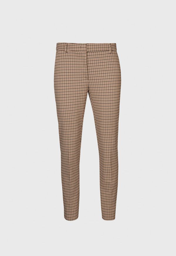 Paul Stuart Jersey Houndsooth Pant, image 1