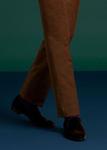 Paul Stuart Harrier Velvet Formal Slip-On