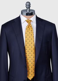 Paul Stuart Printed Silk Medallion Tie, thumbnail 2