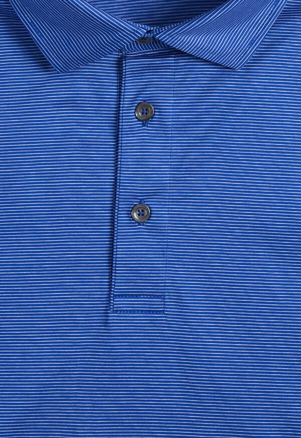 Paul Stuart Mercerized Cotton Stripe Polo, image 2