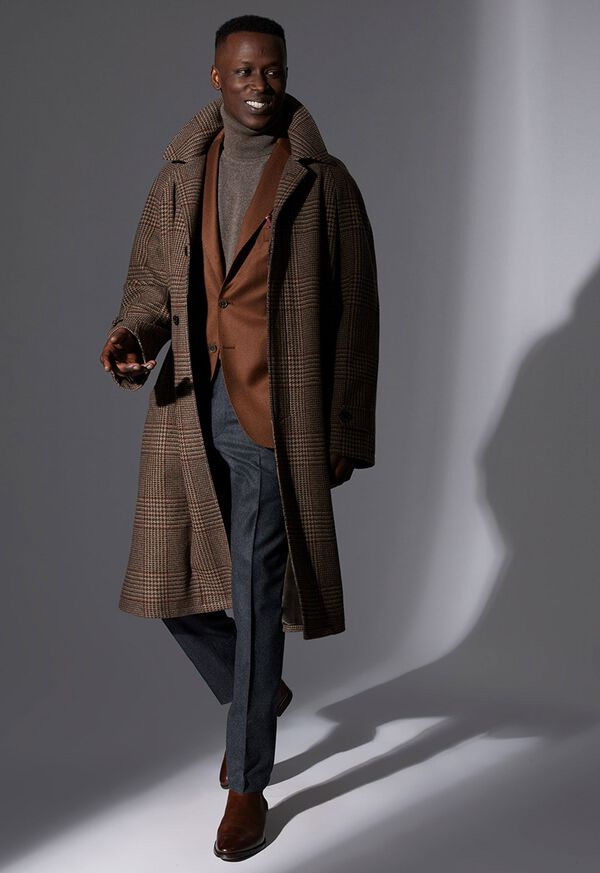 Paul Stuart Silk & Wool Single Breasted Jacket, image 2