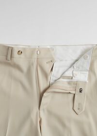 Paul Stuart Super 110s Wool Tan Trouser, thumbnail 2