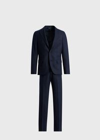 Paul Stuart Tonal Plaid Three-Button Wool Suit, thumbnail 1