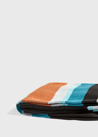Paul Stuart Cotton Blend Multi-Stripe Sock, thumbnail 2