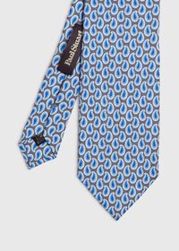 Paul Stuart Allover Pine Silk Tie, thumbnail 1