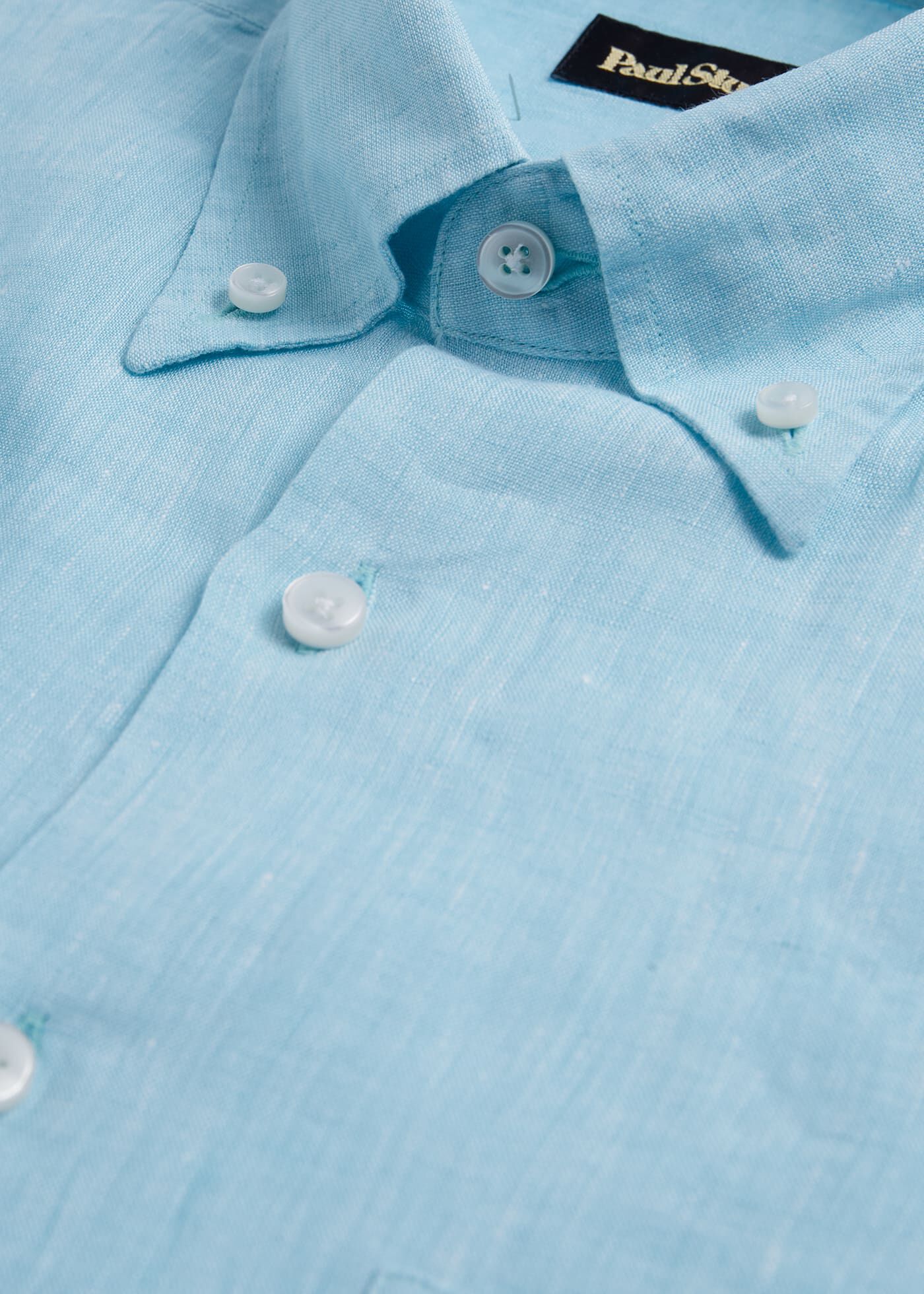 トップス 90s- paul stuart black linen shirt 6132f27c-7489-4033-baf1-