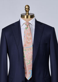 Paul Stuart Silk Paisley Tie, thumbnail 3