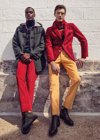 Paul Stuart Cotton Five Pocket Corduroy Pant, thumbnail 2