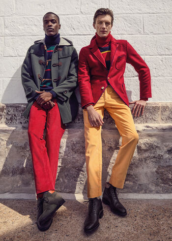 Paul Stuart Cotton Five Pocket Corduroy Pant