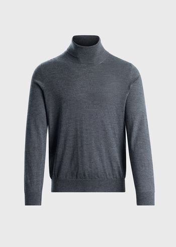 Paul Stuart Silk&nbsp;& Cashmere Turtleneck