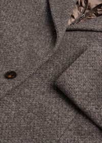 Paul Stuart Tweed Coat with Removable Vest & Fur, thumbnail 3