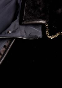 Paul Stuart Shearling Rain Jacket, thumbnail 3