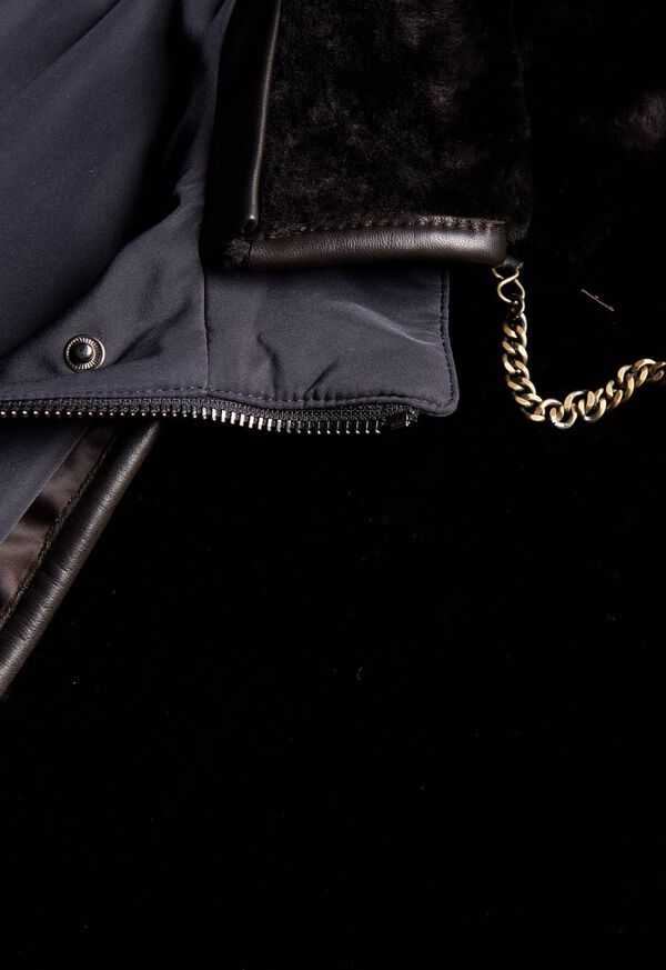 Paul Stuart Shearling Rain Jacket, image 3