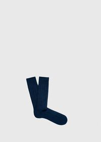 Paul Stuart Cashmere Blend Ribbed Sock, thumbnail 1
