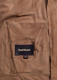 Paul Stuart Stand Collar Suede Jacket, thumbnail 3