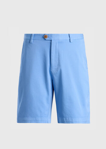 Paul Stuart Cotton Twill Logo Short