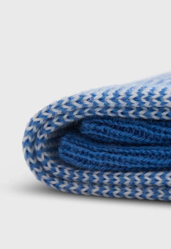 Paul Stuart Wool Mini Two-Tone Stripe Sock, image 2