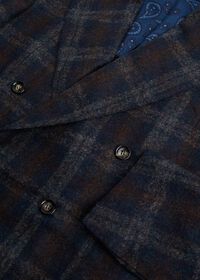 Paul Stuart Double Breasted Plaid Blazer, thumbnail 2