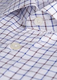Paul Stuart Slim Fit Graph Check Dress Shirt, thumbnail 2