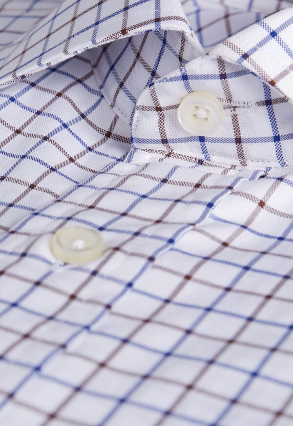 Paul Stuart Slim Fit Graph Check Dress Shirt, image 2